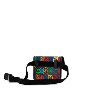 Gucci Crossbody Body GG Waist Psychedelic Multicolor Belt Bag Leather